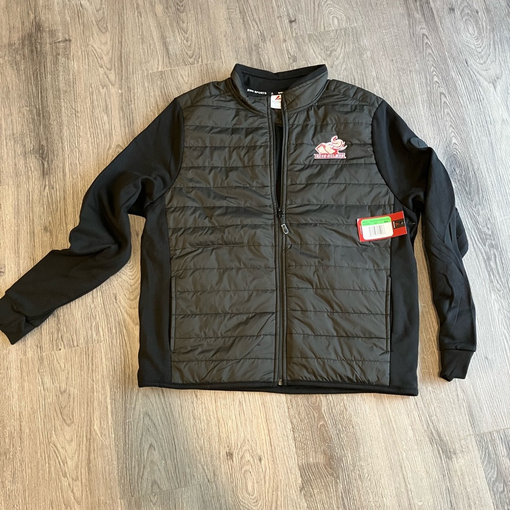 NWT BSN Sports Rose-Hulman XL Double Layer Full Zip Jacket